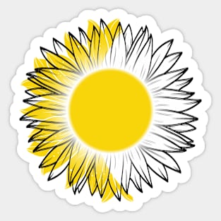 Sunflower lovers gift Sticker